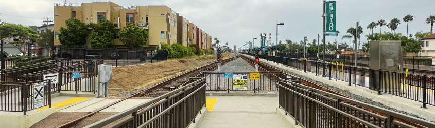 Oceanside Transit Center Pedestrian Crossing Extension