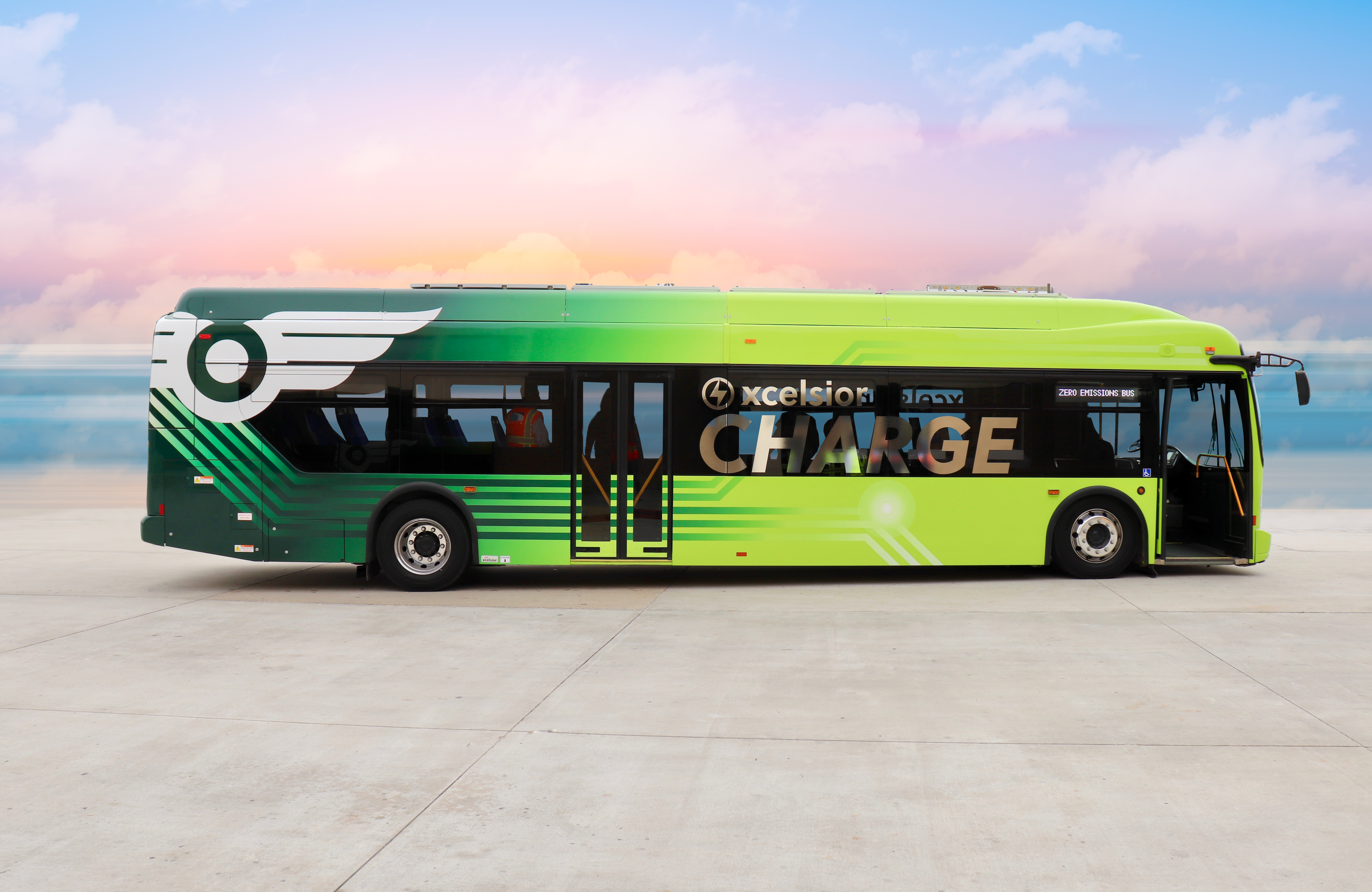Zero Emissions Bus Side